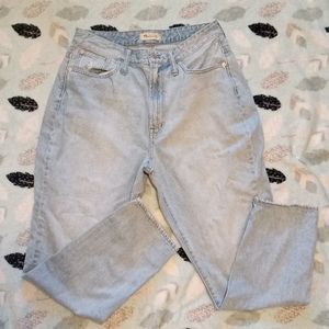 Madewell Light wash "The curvy perfect Vintage Jean" size 31